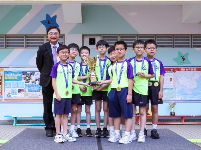 全港學界跳繩比賽2025(新界東)小學組 男子乙組 總成績冠軍