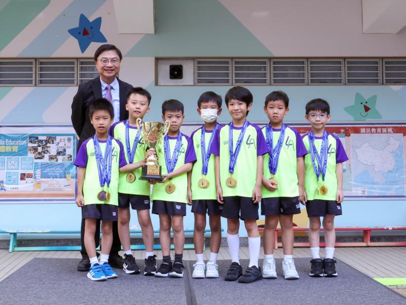 全港學界跳繩比賽2025(新界東)小學組 男子丙組 總成績冠軍