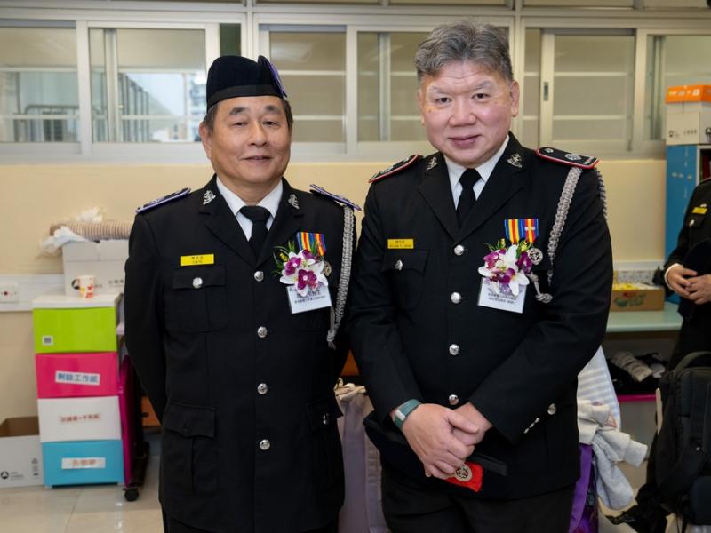 Establishment Ceremony of The Boys' Brigade, Hong Kong 422nd Company at The HKCCCU Logos Academy