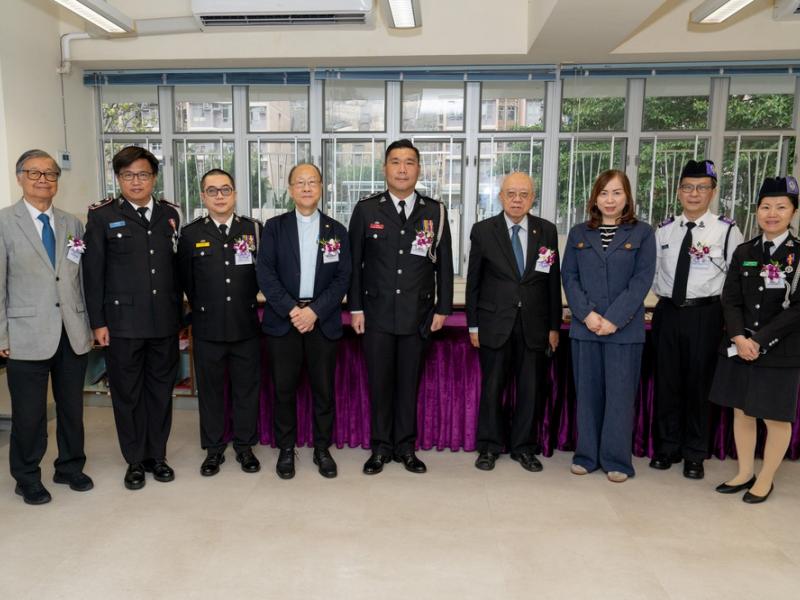 Establishment Ceremony of The Boys' Brigade, Hong Kong 422nd Company at The HKCCCU Logos Academy