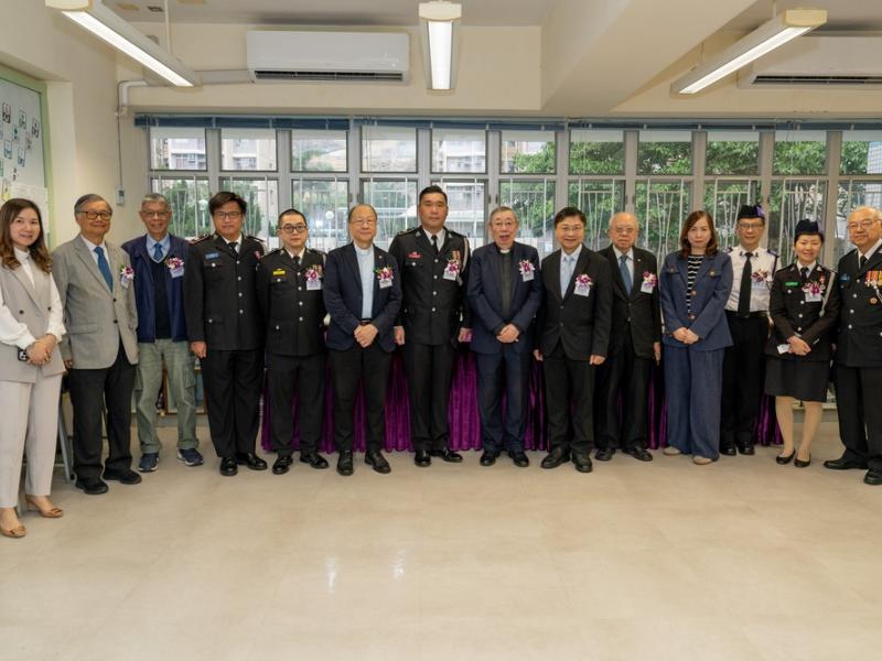 Establishment Ceremony of The Boys' Brigade, Hong Kong 422nd Company at The HKCCCU Logos Academy