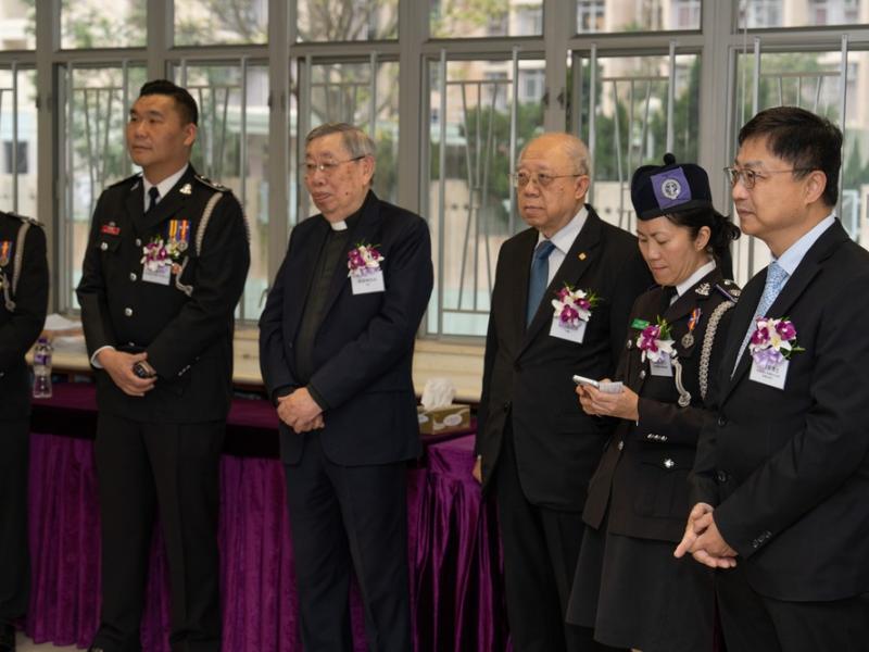 Establishment Ceremony of The Boys' Brigade, Hong Kong 422nd Company at The HKCCCU Logos Academy