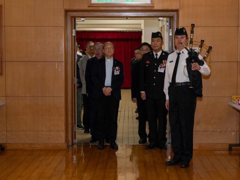 Establishment Ceremony of The Boys' Brigade, Hong Kong 422nd Company at The HKCCCU Logos Academy