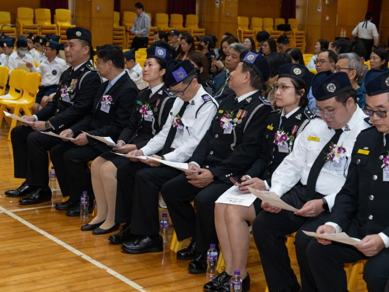 Establishment Ceremony of The Boys' Brigade, Hong Kong 422nd Company at The HKCCCU Logos Academy