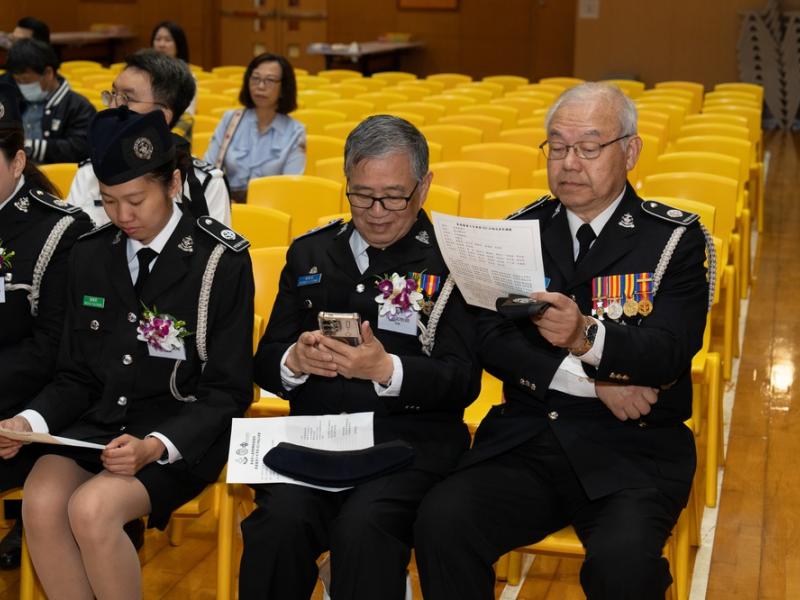 Establishment Ceremony of The Boys' Brigade, Hong Kong 422nd Company at The HKCCCU Logos Academy
