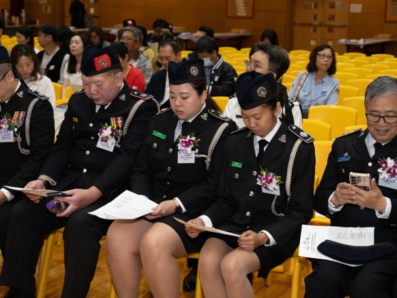 Establishment Ceremony of The Boys' Brigade, Hong Kong 422nd Company at The HKCCCU Logos Academy