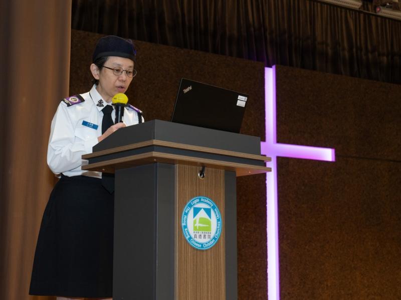 Establishment Ceremony of The Boys' Brigade, Hong Kong 422nd Company at The HKCCCU Logos Academy