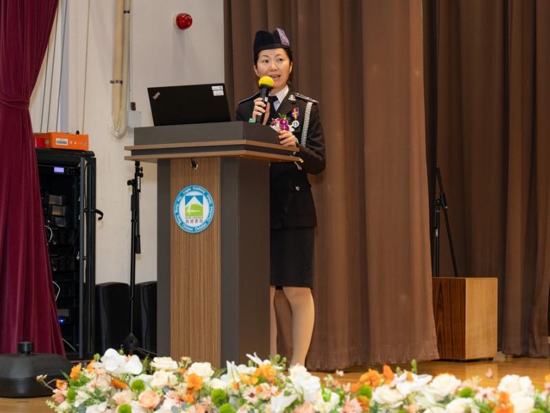 Establishment Ceremony of The Boys' Brigade, Hong Kong 422nd Company at The HKCCCU Logos Academy