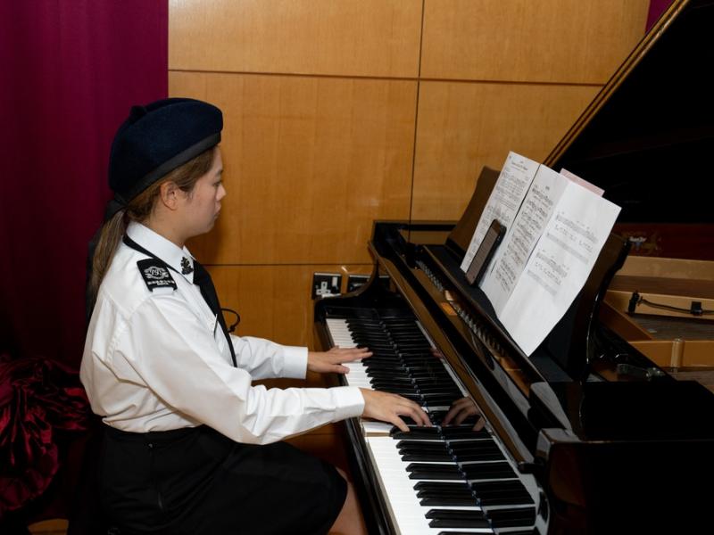 Establishment Ceremony of The Boys' Brigade, Hong Kong 422nd Company at The HKCCCU Logos Academy