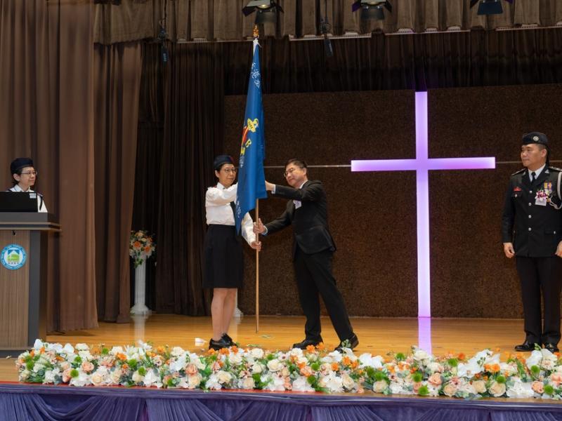 Establishment Ceremony of The Boys' Brigade, Hong Kong 422nd Company at The HKCCCU Logos Academy