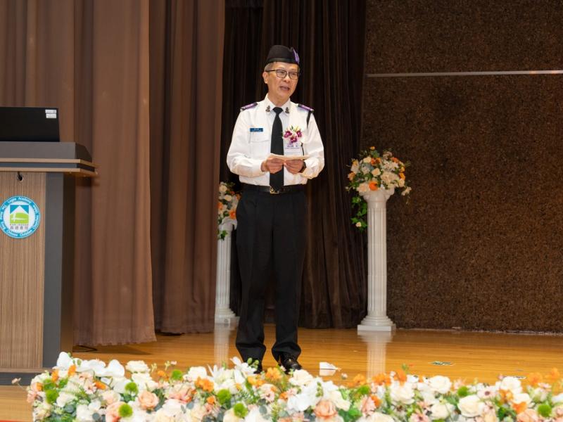 Establishment Ceremony of The Boys' Brigade, Hong Kong 422nd Company at The HKCCCU Logos Academy
