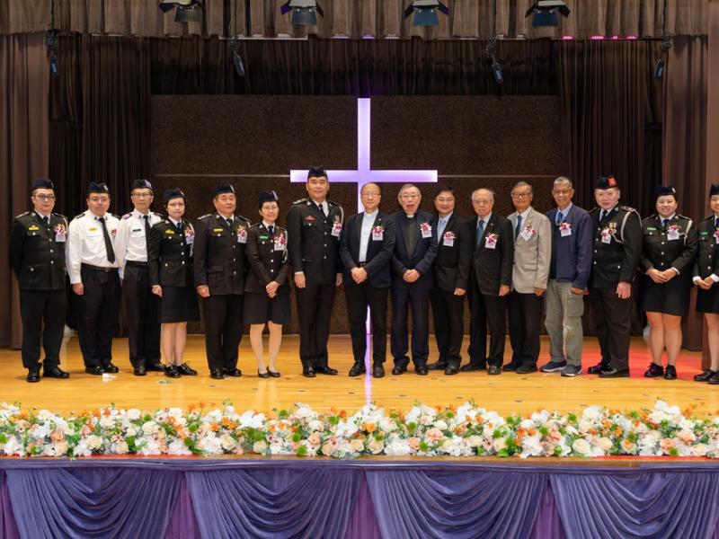 Establishment Ceremony of The Boys' Brigade, Hong Kong 422nd Company at The HKCCCU Logos Academy
