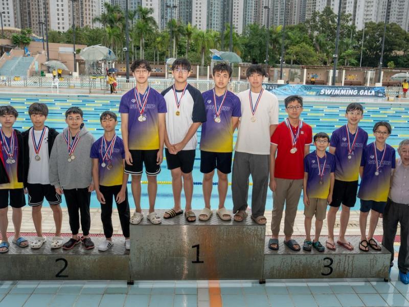 Results of the 9th Swimming Gala (Top 8) and School Records