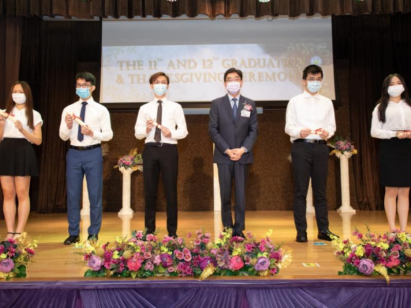 2021-06-26 The 11th & 12th Graduation and Thanksgiving Ceremony – Photos of the Guest of Honour and Graduates3