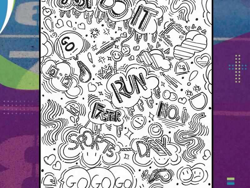 18th Sports Day Handbook Cover Design