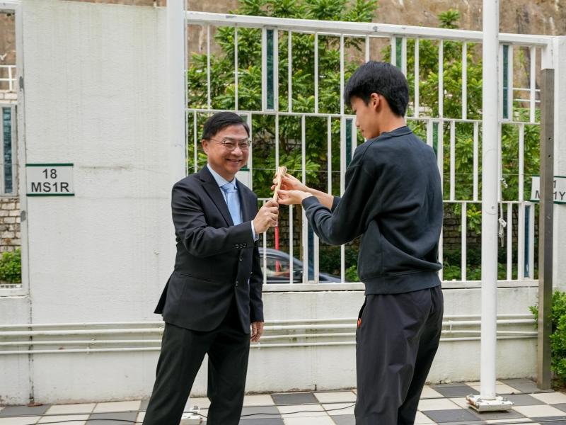 Torch Relay at Logos Academy Celebrates 15th National Games Spirit and National Pride