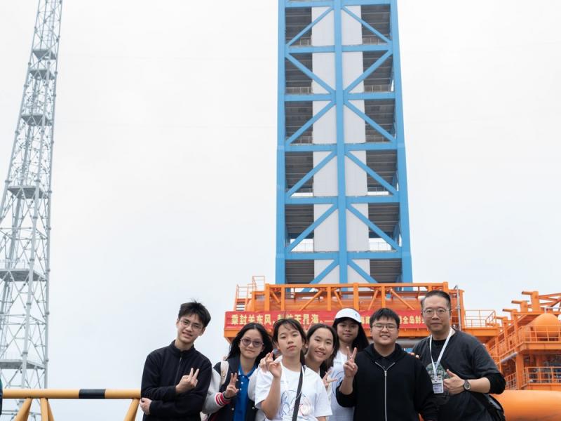 Inspiring Horizons: Students Join Rocket Launch Program in Hainan