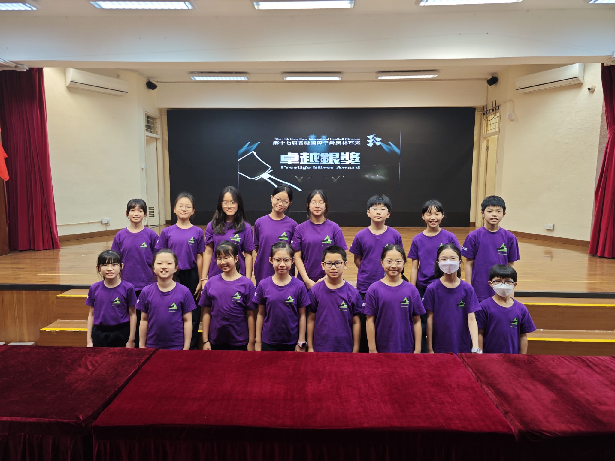 Logos Handchime Team Shines with Prestige Silver Award