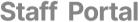 Staff Portal